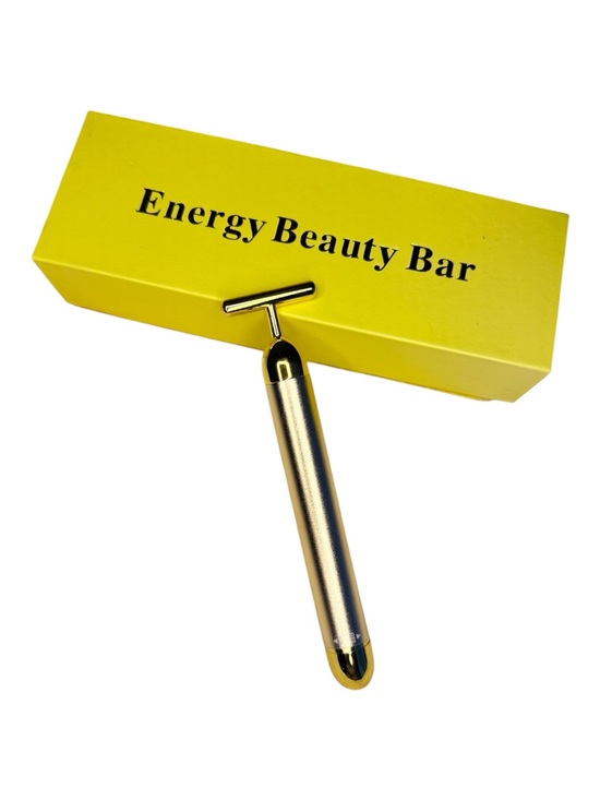 Other - Energy Beauty Bar Facial T-Bar Roller - Gold